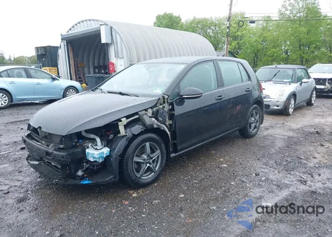 2015 Volkswagen Golf Tsi Sel 4-Door из США, поврежденный, VIN 3VW217AUXFM027743